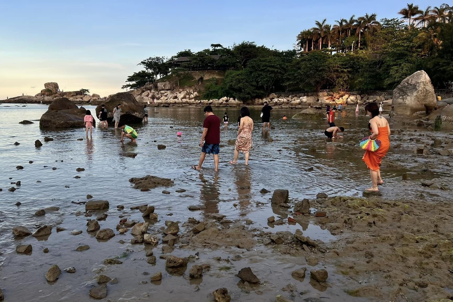 Du khach giam dap san ho khi ra bien Nha Trang mo cua, bat oc hinh anh