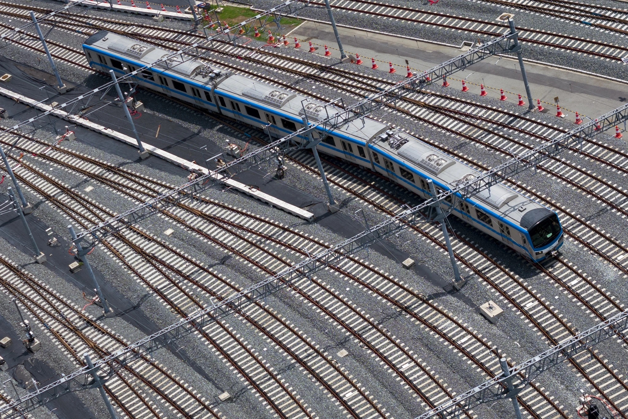 Bat dau giai phong mat bang du an duong sat cao toc trong thang 8 hinh anh