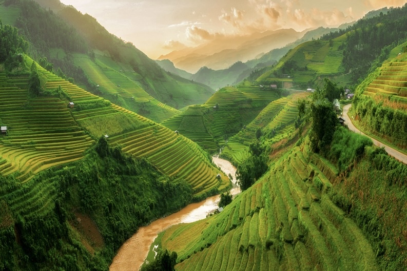 Bao Tay noi Mu Cang Chai co ve dep vo thuc hinh anh