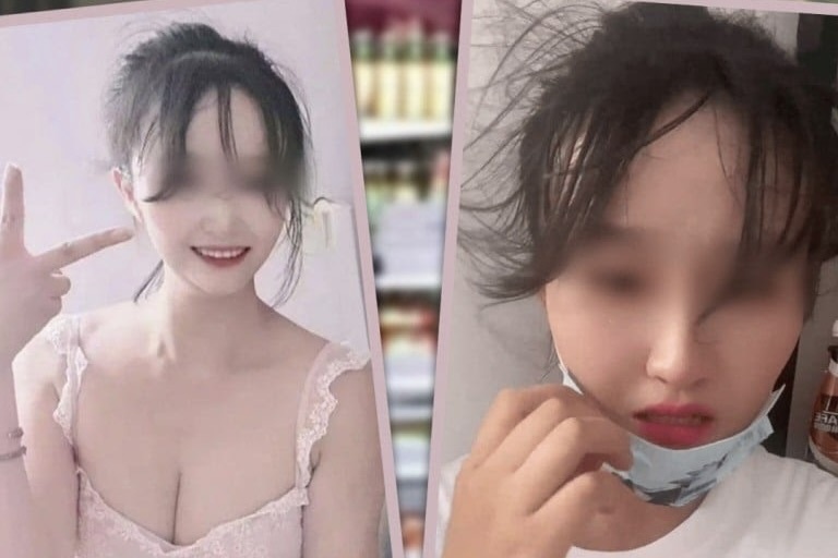 Khach nam gay roi, doi gap chu sieu thi dien do sexy o Trung Quoc hinh anh