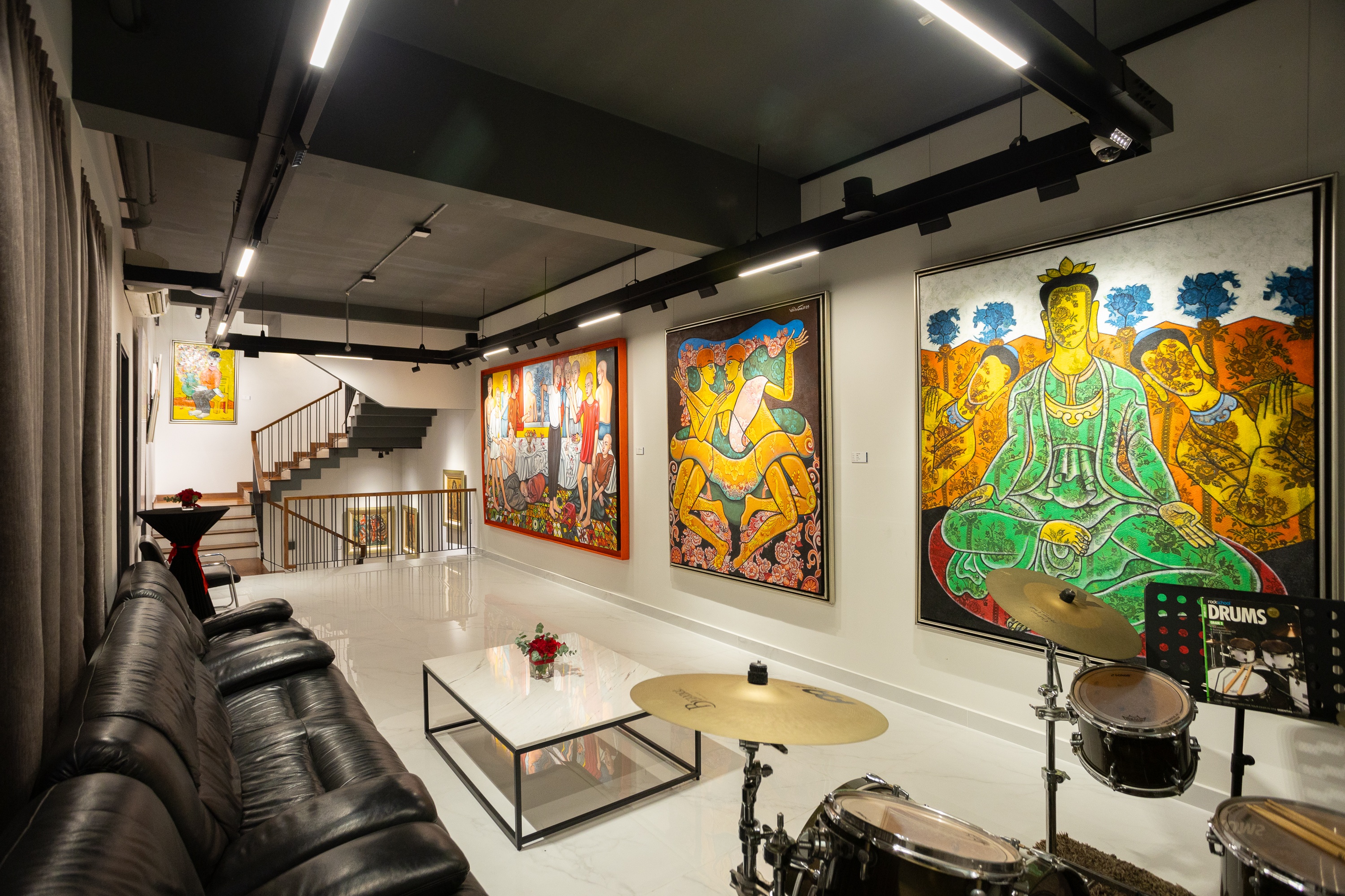 vua tieu phan minh thong,  khoang khac mua thu,  phan minh thong,  trien lam tphcm anh 1