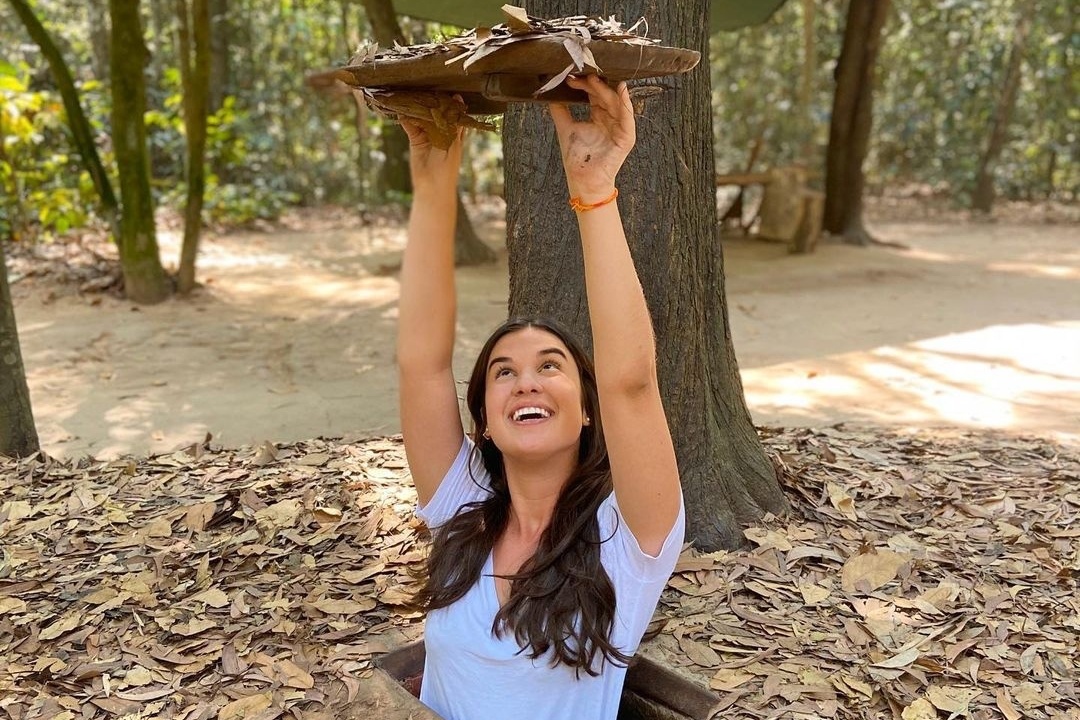 Khach den dia dao Cu Chi tang manh dip 30/4 hinh anh