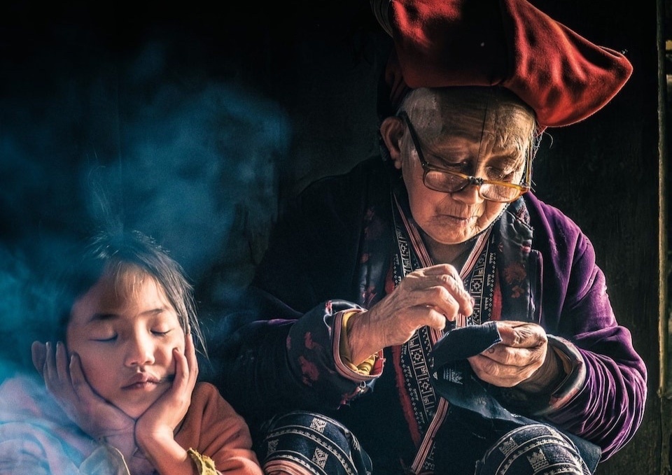 Anh chup 2 the he Dao Do o Lao Cai thang giai cua National Geographic hinh anh