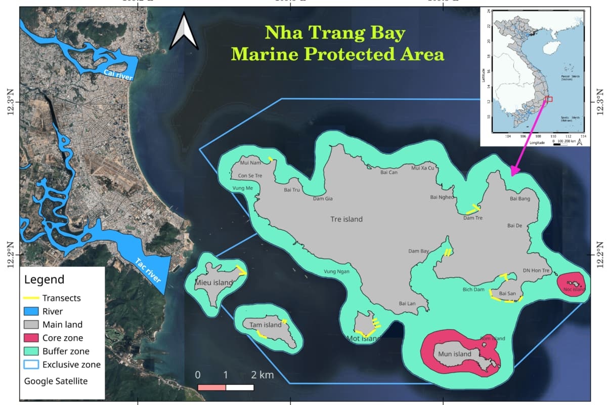 ran san ho Nha trang anh 1