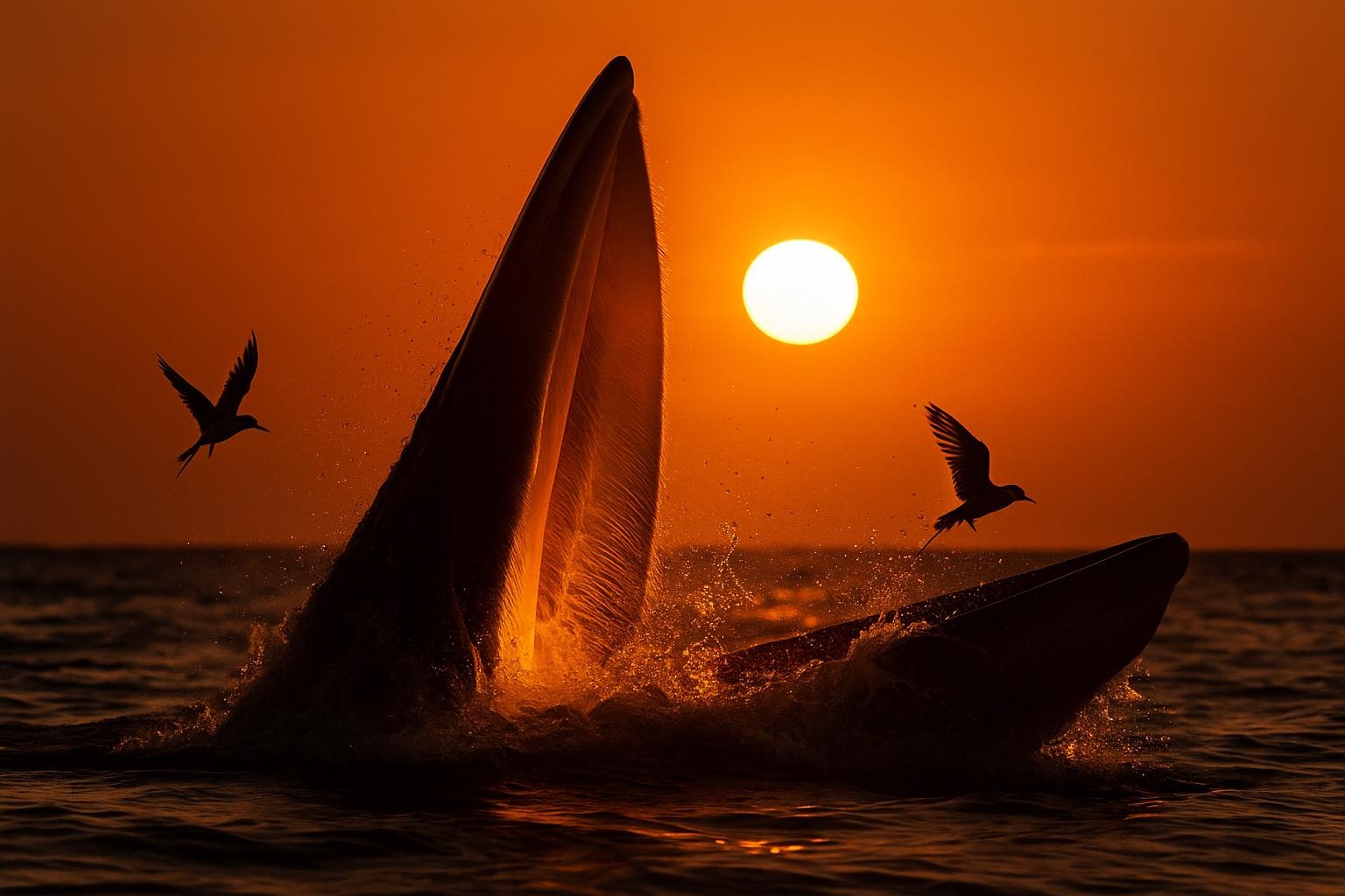 Thuc hu anh ca voi san moi duoi hoang hon o bien Gia Lai hinh anh