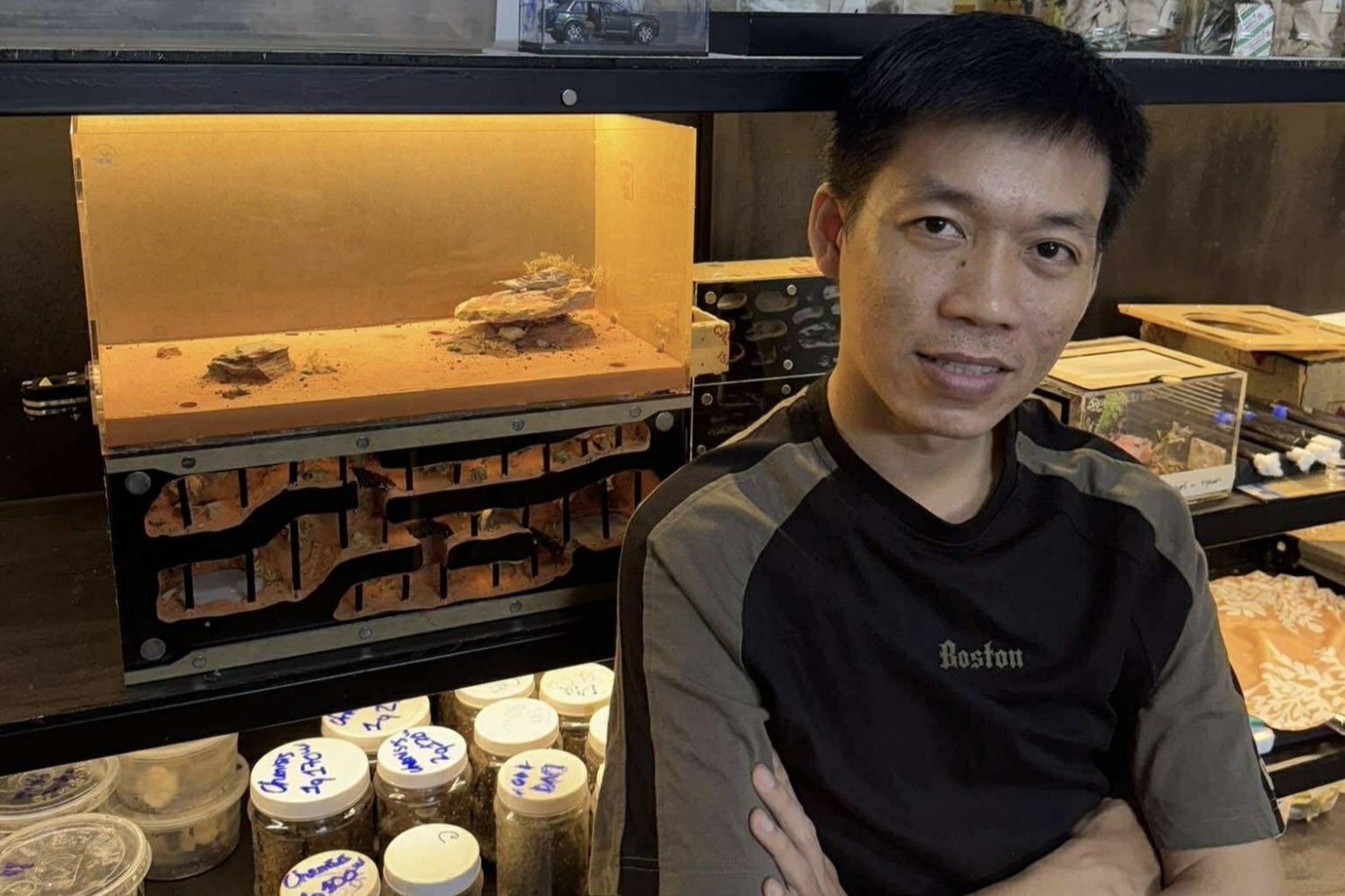 Kiem tien nho nuoi hang tram dan kien kieng o TP.HCM hinh anh