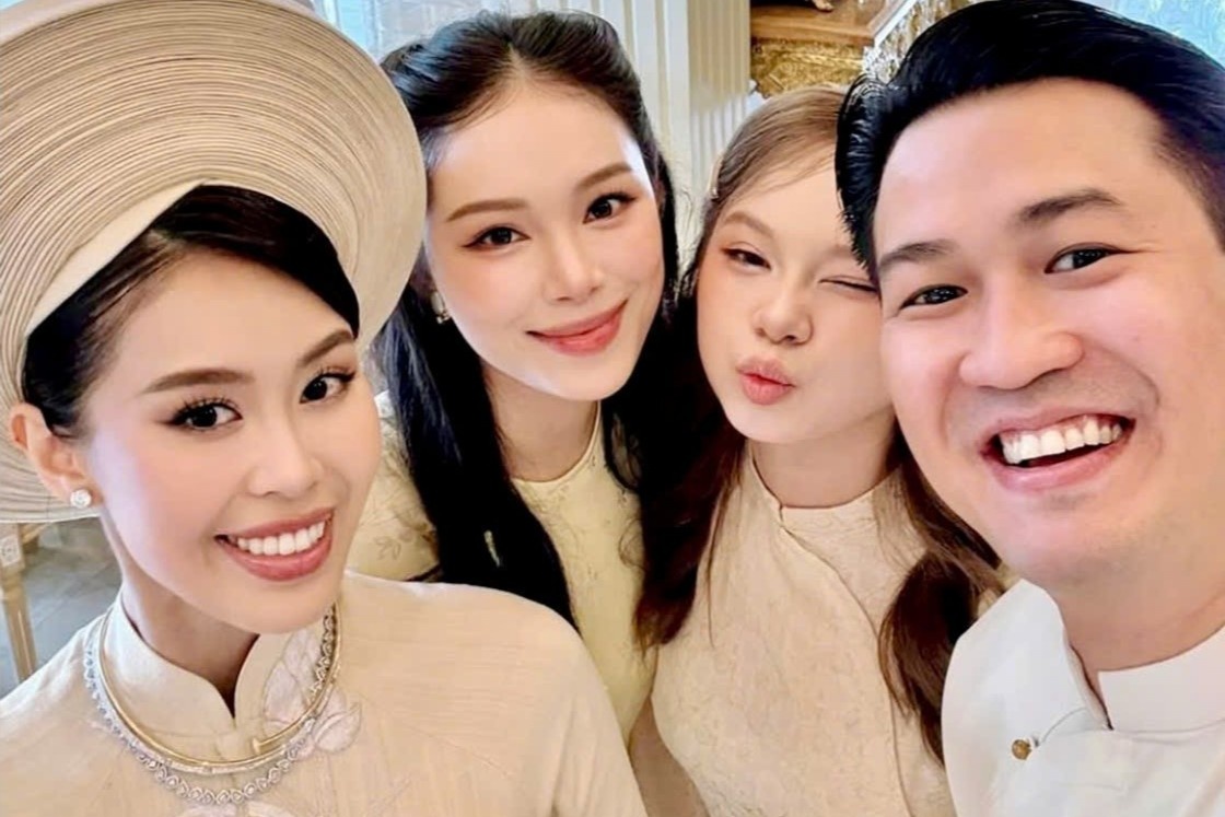 Dam cuoi cua con gai ty phu Jonathan Hanh Nguyen va chong Dubai hinh anh