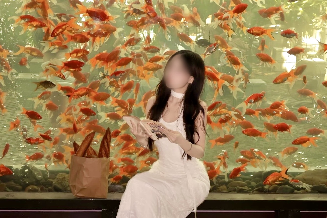 Be ca khong lo trong quan ca phe 1.000 m2 o Thao Dien gay tranh cai hinh anh