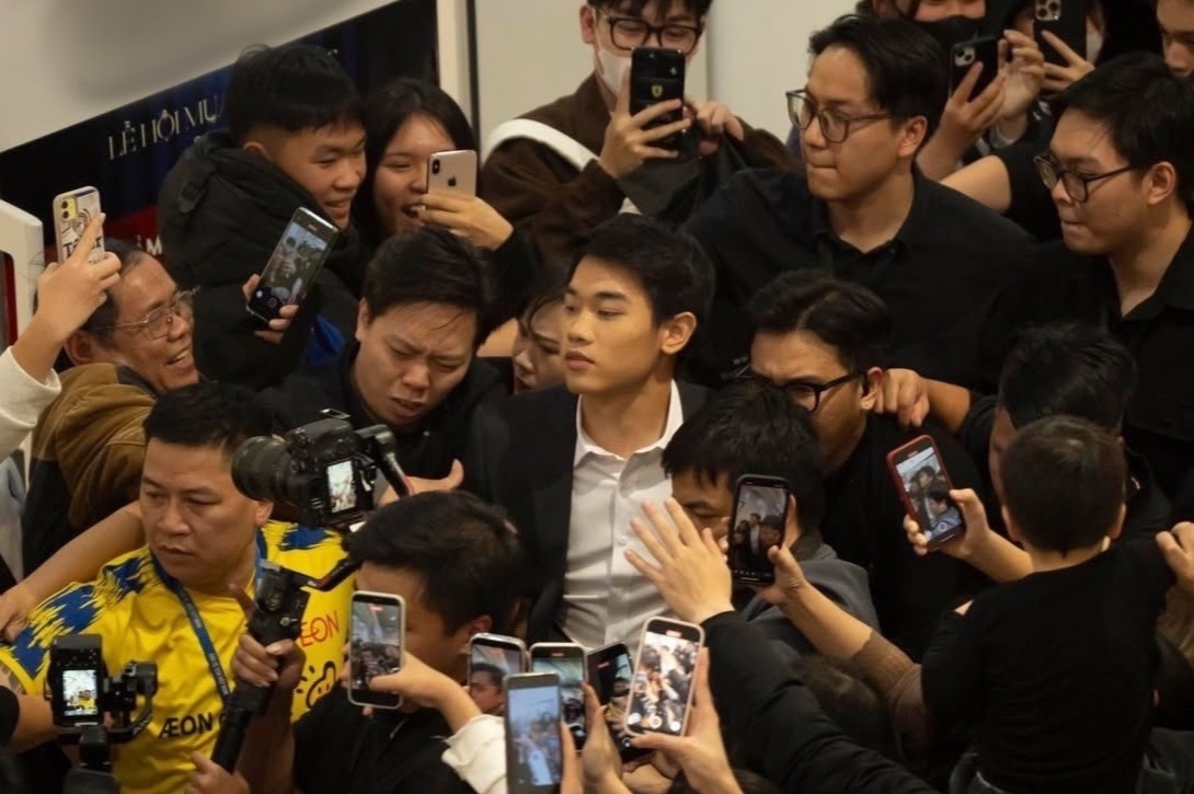 'Bien' fan vay kin Dinh Bac hinh anh