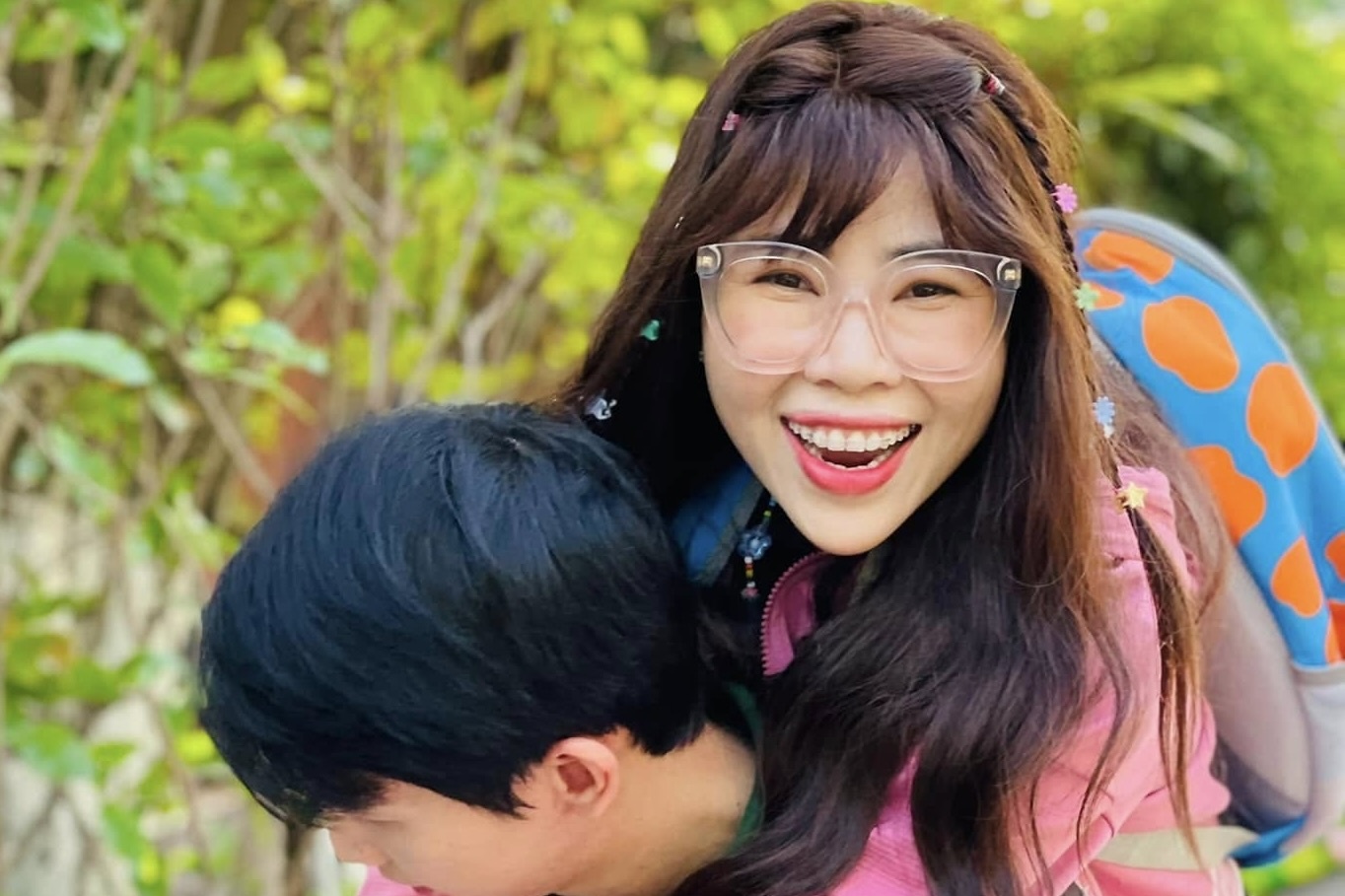 'Chi Tho Nguyen' thong bao sinh con, lam me don than hinh anh