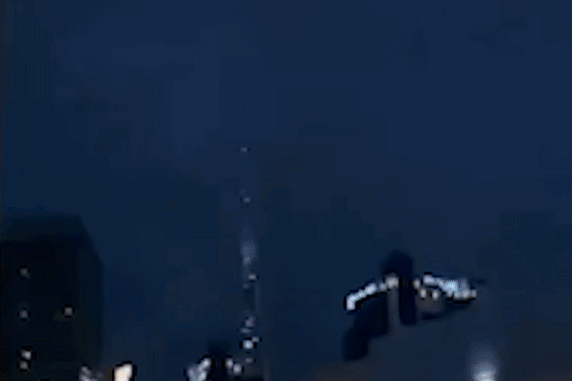 Dubai chìm trong cảnh 'ngày tận thế' khi sét đánh trúng tòa nhà cao nhất thế giới Burj Khalifa