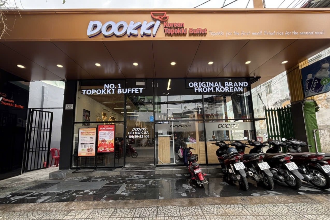 Nha hang Dookki xin loi hinh anh