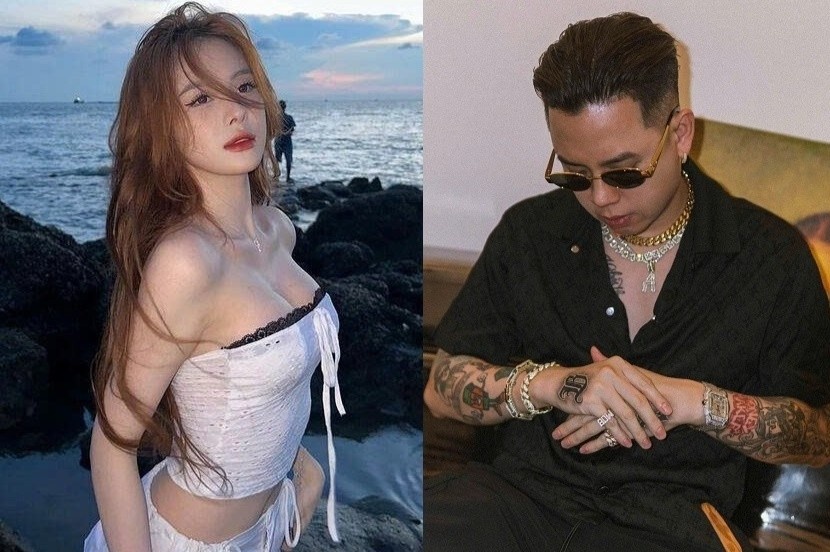 Dong thai cua Ha Moi truoc tin hen ho voi rapper Baus hinh anh