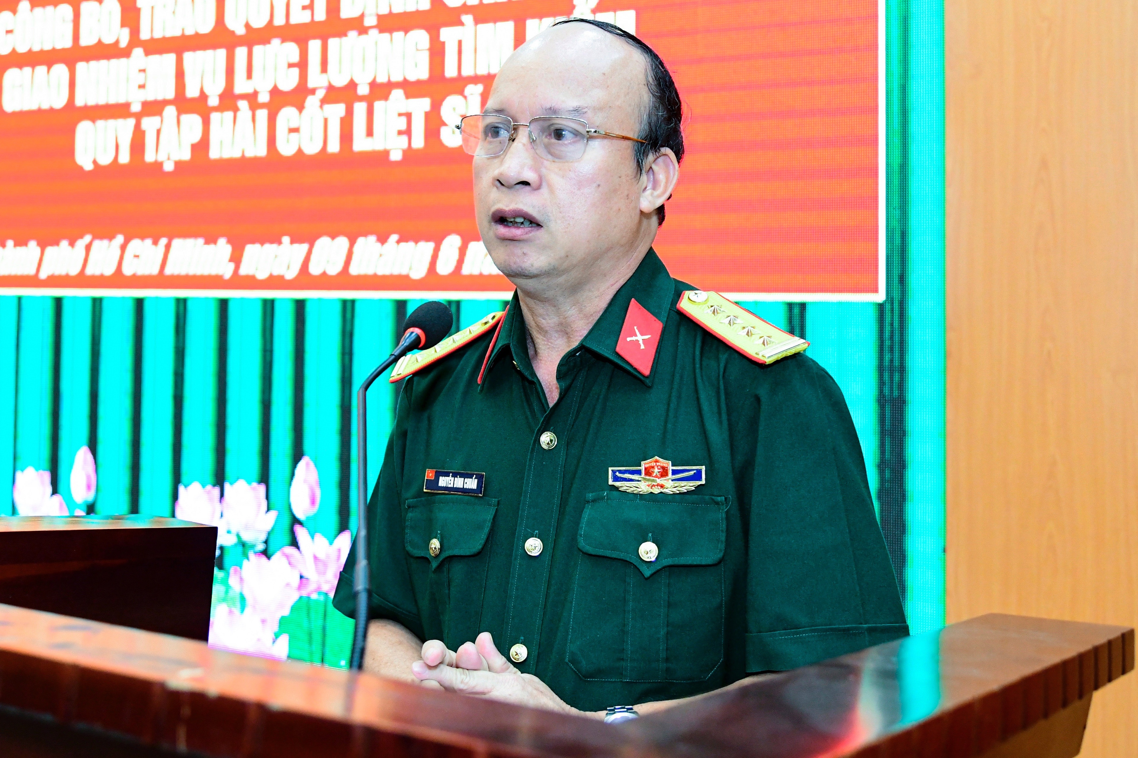 Bo Tu lenh TP.HCM cong bo luc luong tim kiem, quy tap hai cot liet si hinh anh