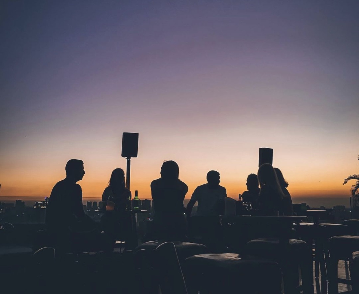 Hoang hon tu tren cao o TPHCM anh 2