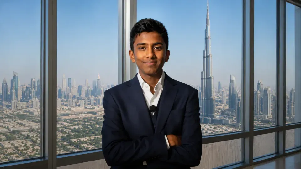 'Thần đồng' 14 tuổi lập startup ở Dubai, họp kinh doanh từ năm 6 tuổi