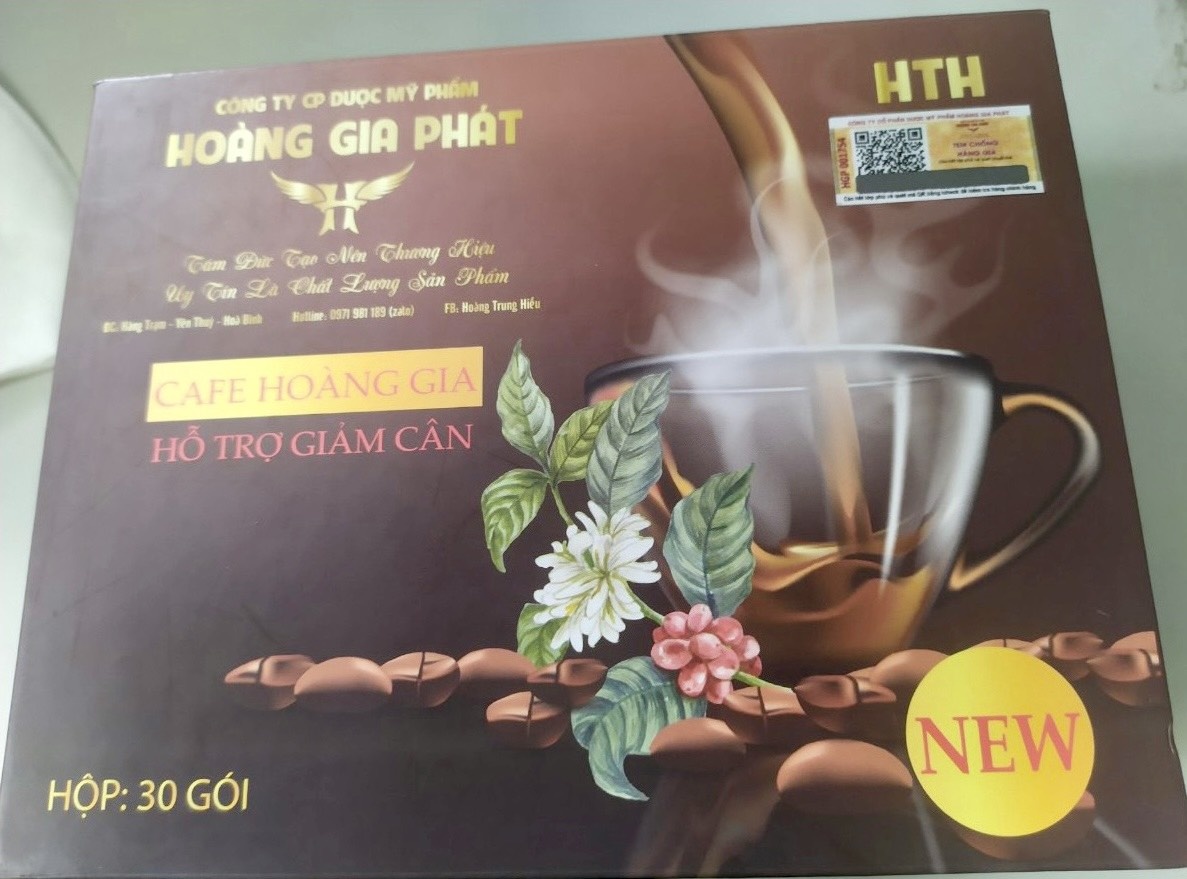 Thu hoi san pham Cafe Hoang Gia hinh anh