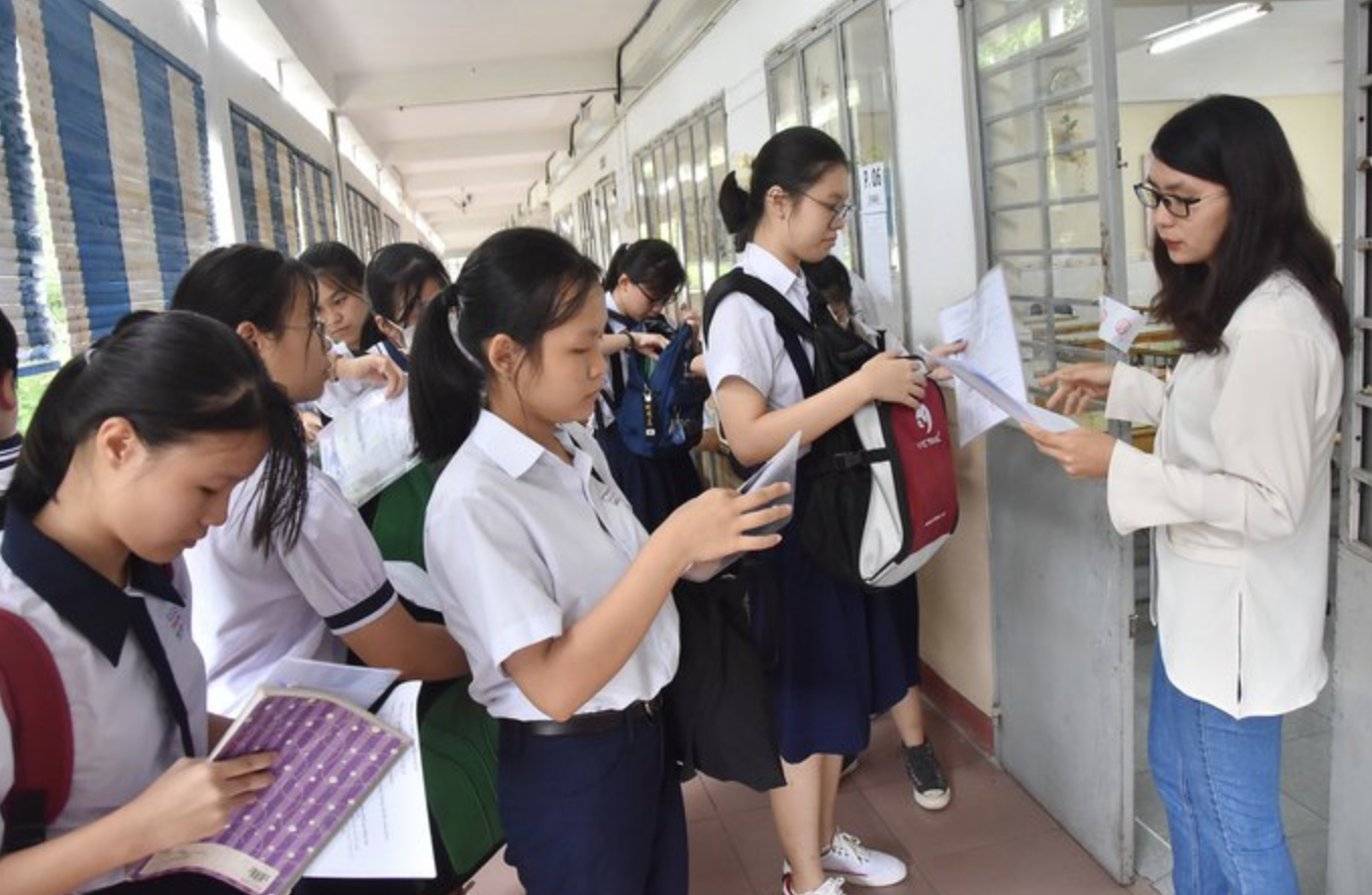 kỳ thi vào lớp 10 ảnh 1 ky thi vao lop 10 anh 1