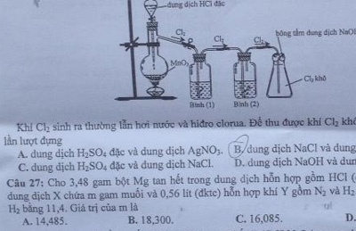 De thi va goi y dap an mon Hoa khoi B hinh anh