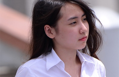 Nhan sac nu si tu trong ky thi dai hoc 2014 hinh anh