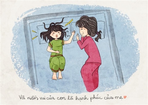 Nhiều năm trôi qua, khi đã là mẹ, mùng 8/3 ngoài khoảnh khắc hạnh phúc bên gia đình còn là mối quan tâm đến con cái và những mối tình tuổi teen của con. 