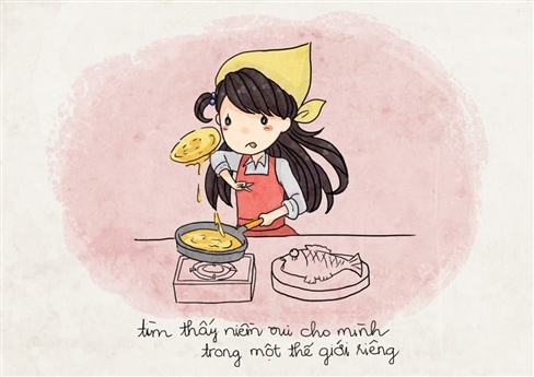 Nhiều bạn bắt đầu quan tâm đến những vấn đề nữ công gia chánh vốn dĩ bị ngó lơ.