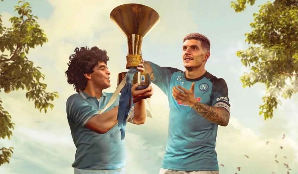 Napoli - vo dich trong cam hung bat tan Maradona hinh anh