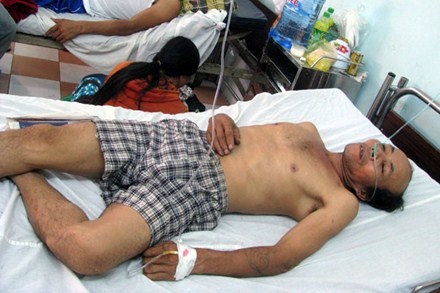 3 cong nhan chet ngat trong bon giay o Binh Dinh hinh anh