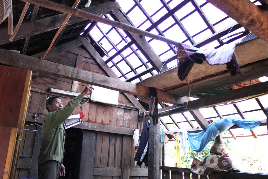 Nhung ngoi nha trong hoac tai Ly Son sau bao so 11 hinh anh