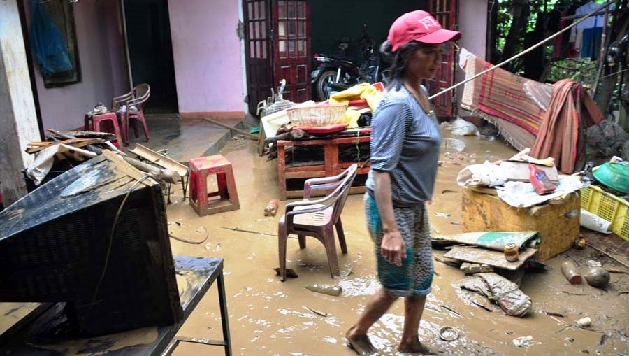 Bun dat ngap nha nguoi dan vung tam lu Quang Ngai hinh anh