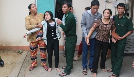 Da tim thay 7 thi the hoc sinh chet duoi o bien Can Gio hinh anh