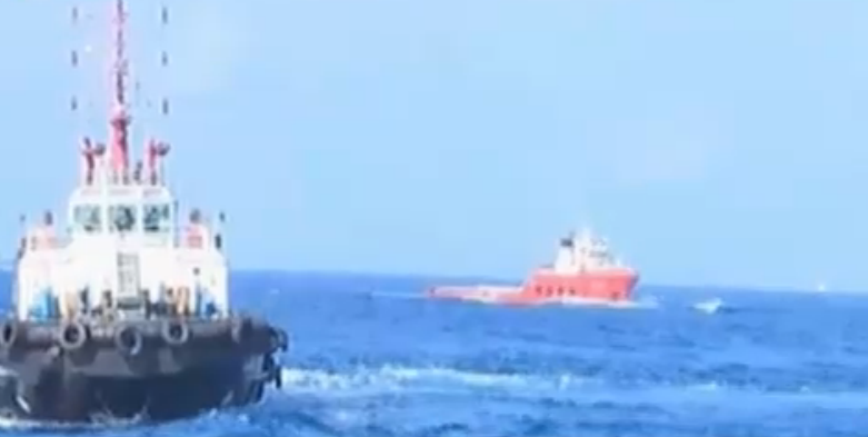 TQ duy tri 6 tau quan su o khu vuc dat gian khoan trai phep hinh anh