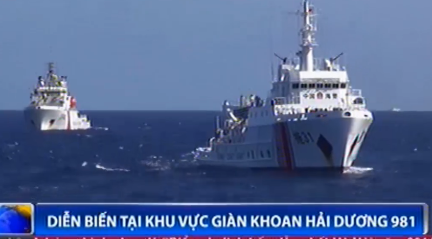 Ban tin VTV: Trung Quoc mo khoang trong de du tau Viet Nam hinh anh