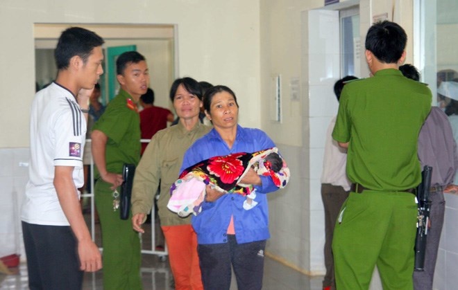 Tre so sinh tu vong o benh vien la do xoan day ron hinh anh