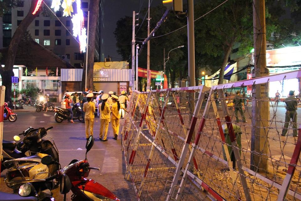 Xe co don u sau khi cam duong hinh anh