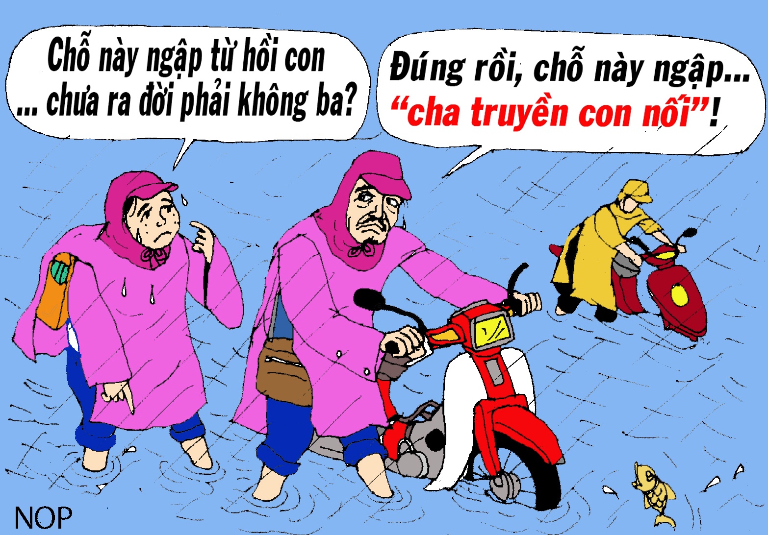 Hi hoa ket xe, ngap nuoc lich su o TP HCM hinh anh