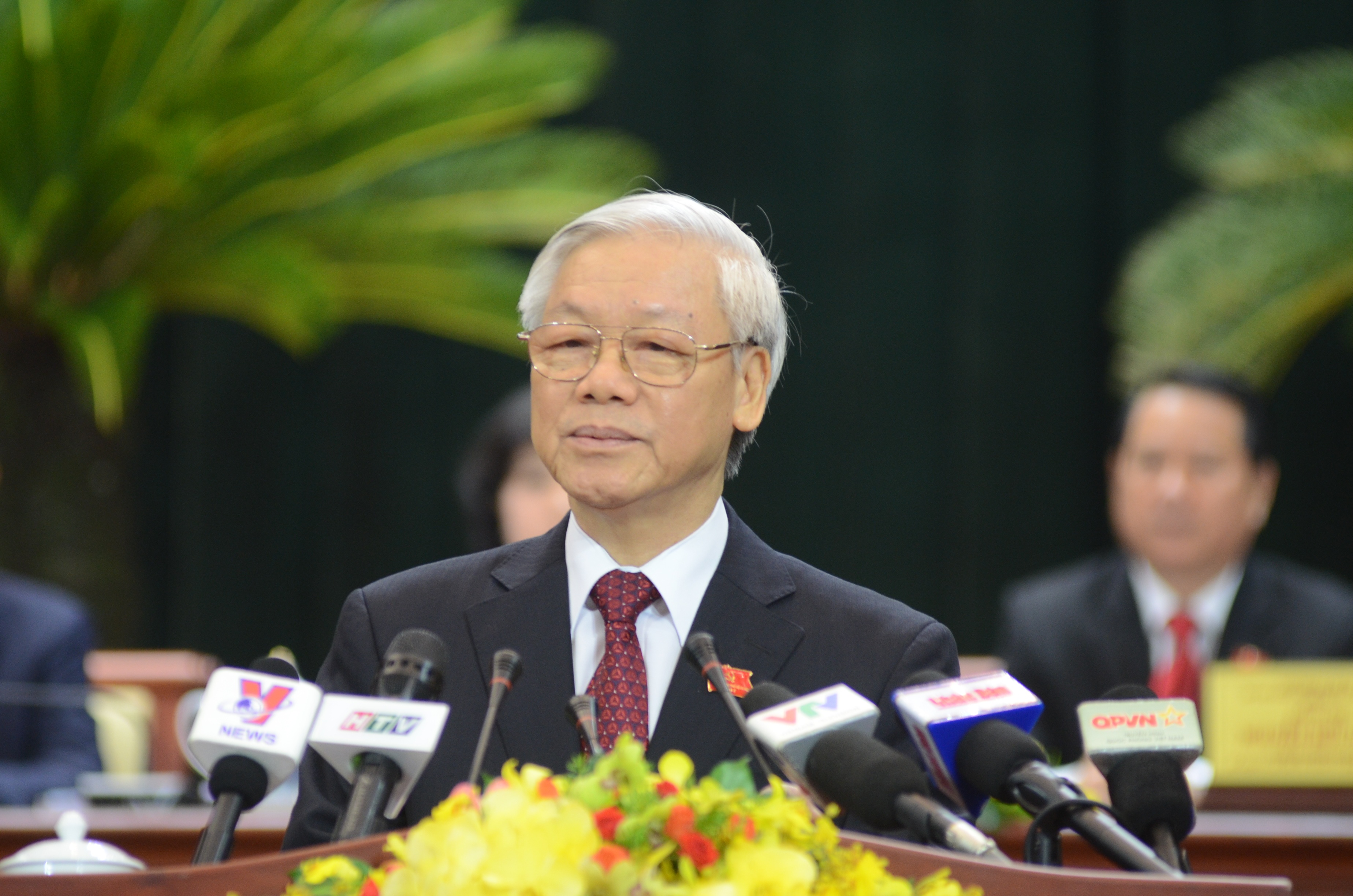 Tong bi thu phat bieu chi dao Dai hoi Dang bo TP HCM hinh anh