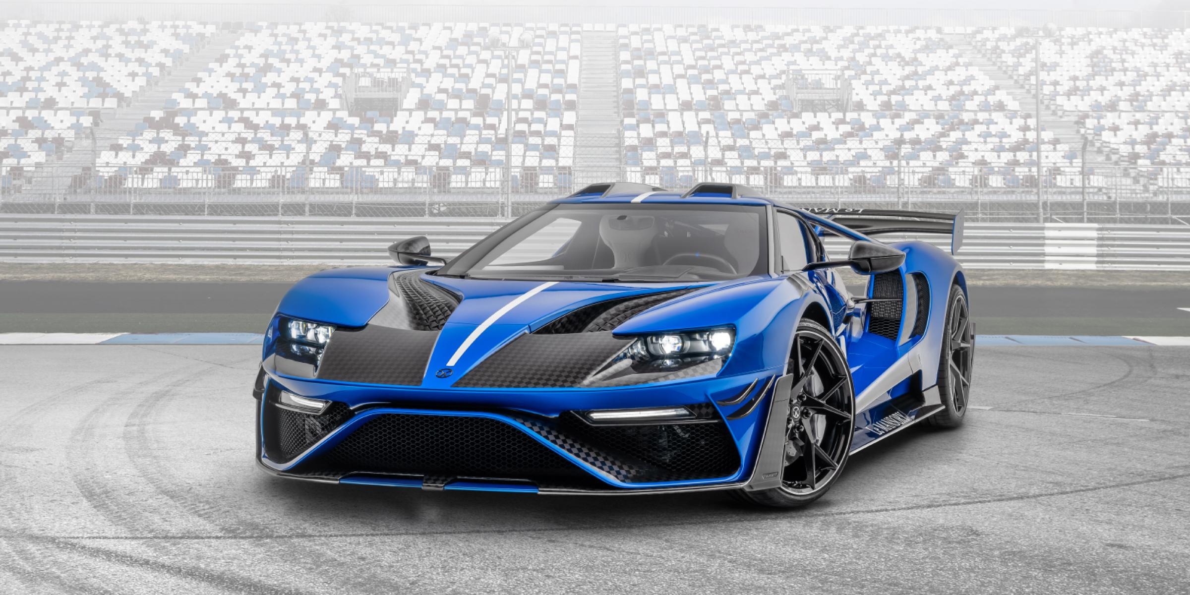 Ford GT voi goi do Mansory 710 ma luc, chi co 3 chiec tren the gioi hinh anh