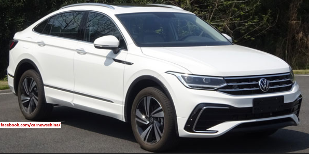 Xuat hien anh thuc te cua Volkswagen Tiguan X hinh anh