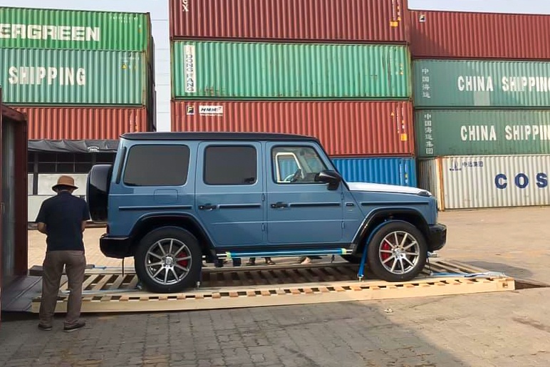 Mercedes-AMG G 63 mau xanh cua Cuong Do La su dung cac tuy chon nao? hinh anh