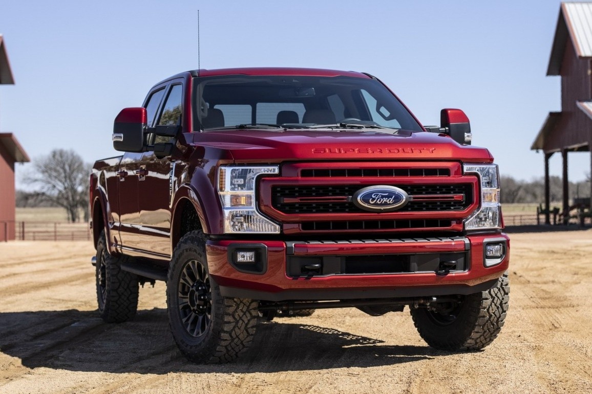 Ford F-Series Super Duty 2022 ra mat, ham ho va hien dai hon hinh anh