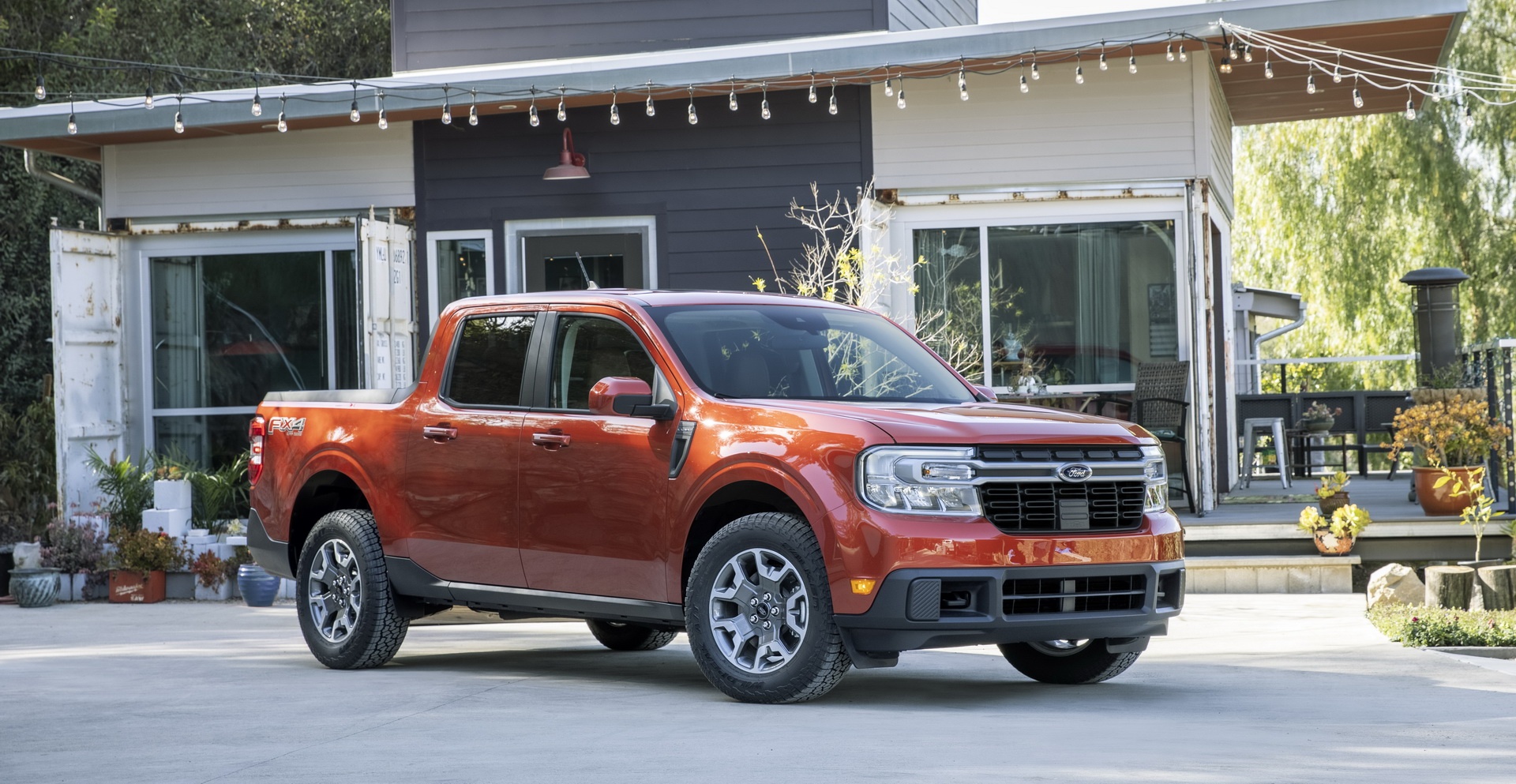 Ban tai Ford Maverick duoc ra mat  - doi thu cua Hyundai Santa Cruz hinh anh