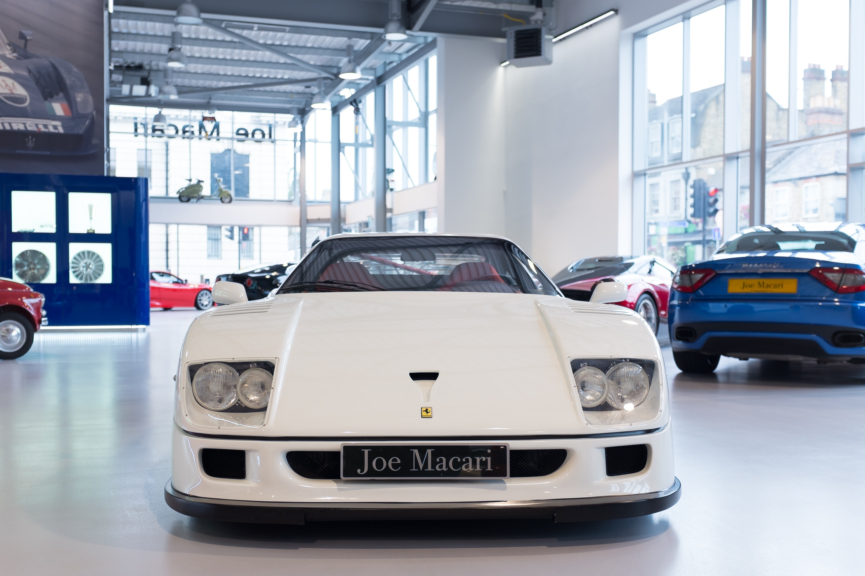 sieu xe,  ferrari,  lamborghini,  f40,  ferrari f40,  dau gia,  porsche,  rosso corsa,  aqua blue metallic,  liberty walk anh 5