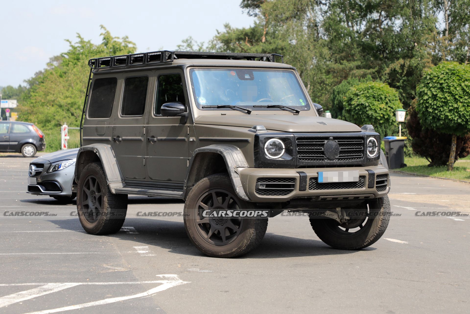 Mercedes-Benz G-Class 4x4 Squared lo anh truoc ngay ra mat hinh anh