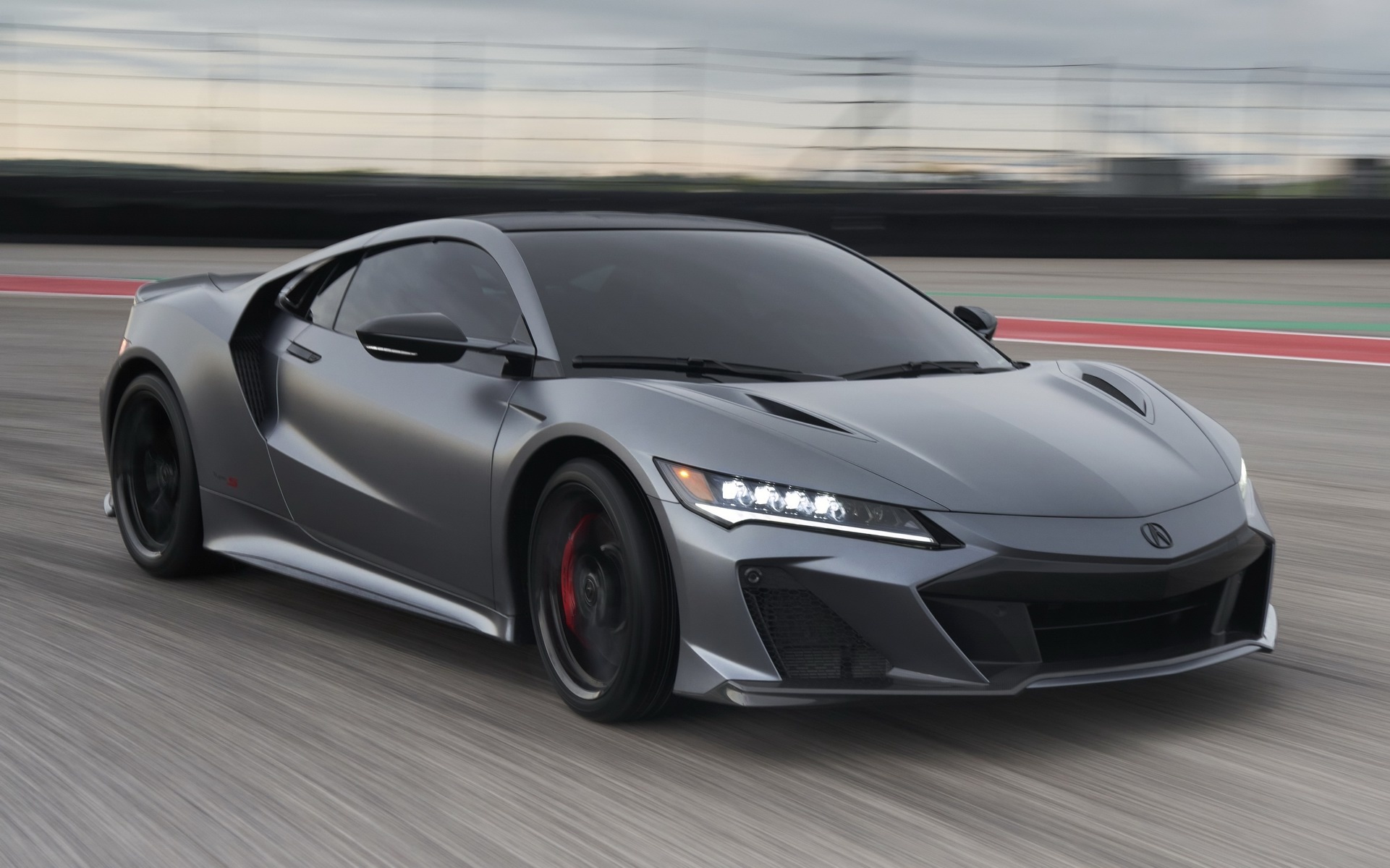 Acura NSX Type S 2022 mat chua toi 3 giay de tang toc 0-100 km/h hinh anh