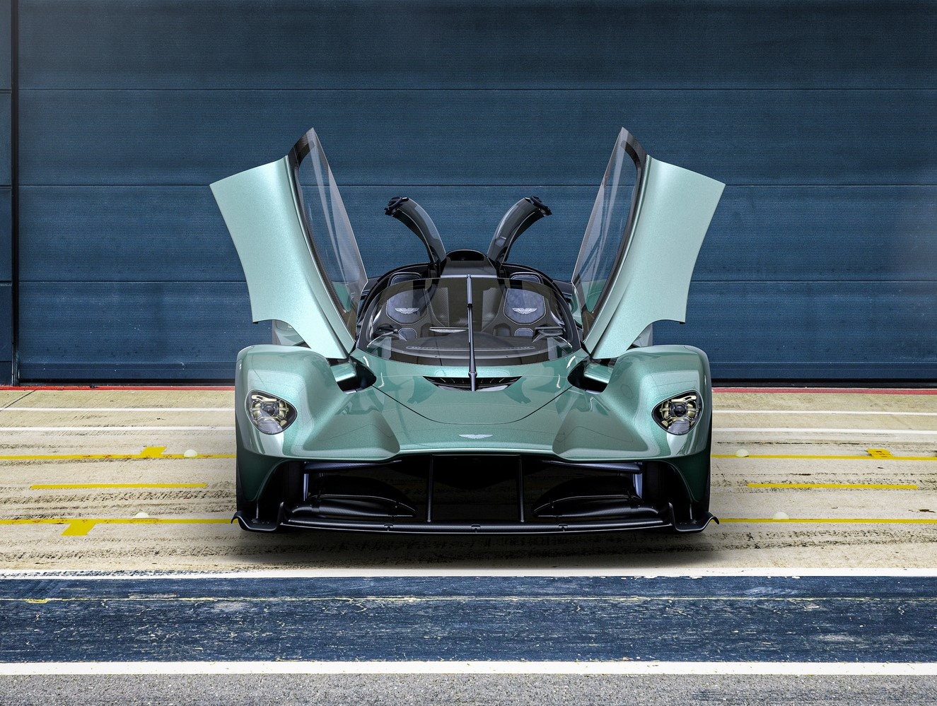 Valkyrie Spider la mau mui tran nhanh nhat cua Aston Martin hinh anh