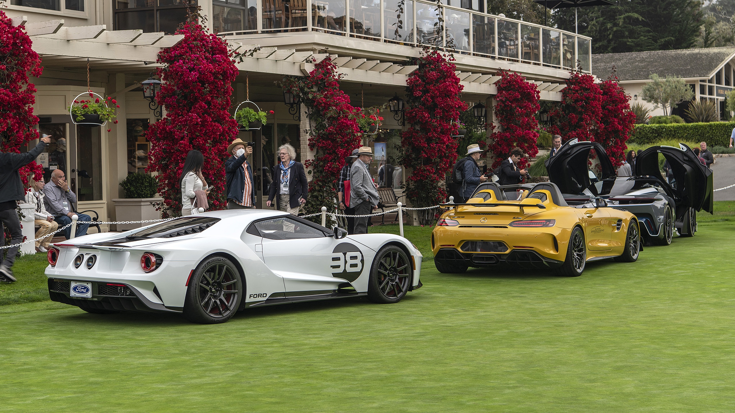Monterey,  Monterey Car Week,  The Quail,  Pebble Beach Concours d'Elegance,  Pebble,  lamborghini,  ferrari,  mercedes-benz,  mercedes,  maserati,  amg gt,  mercedes-amg gt,  bugatti,  divo,  bugatti type 57,  maserati,  rolls-royce,  bentley,  alfa romeo,  audi,  porsche,  porsche 917,  ferrari 250 gto,  bugatti type 57 sc atlantic,  type 57 sc atlantic,  lamborghini countach,  countach,  koenigsegg,  ford,  ford gt,  hennessey,  hennessey venom f5,  gemera,  regera,  jesko,  jesko absolut,  mclaren,  rimac,  Pebble Beach anh 56