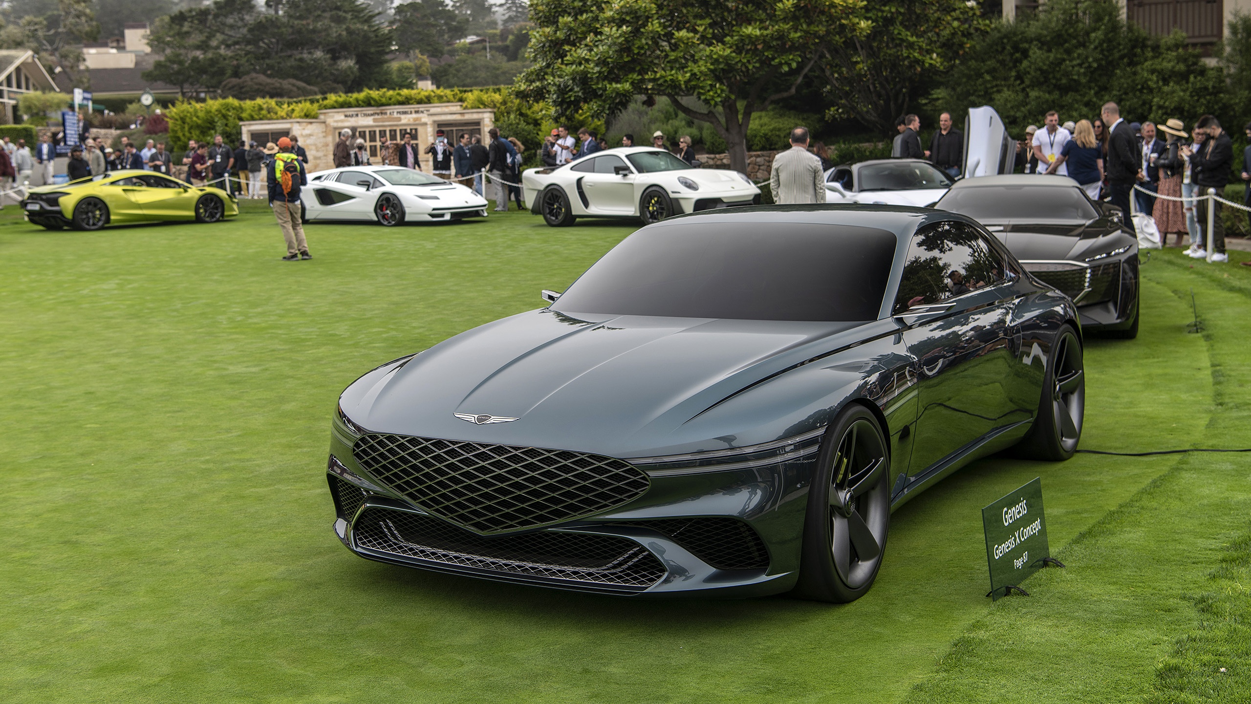 Monterey,  Monterey Car Week,  The Quail,  Pebble Beach Concours d'Elegance,  Pebble,  lamborghini,  ferrari,  mercedes-benz,  mercedes,  maserati,  amg gt,  mercedes-amg gt,  bugatti,  divo,  bugatti type 57,  maserati,  rolls-royce,  bentley,  alfa romeo,  audi,  porsche,  porsche 917,  ferrari 250 gto,  bugatti type 57 sc atlantic,  type 57 sc atlantic,  lamborghini countach,  countach,  koenigsegg,  ford,  ford gt,  hennessey,  hennessey venom f5,  gemera,  regera,  jesko,  jesko absolut,  mclaren,  rimac,  Pebble Beach anh 57