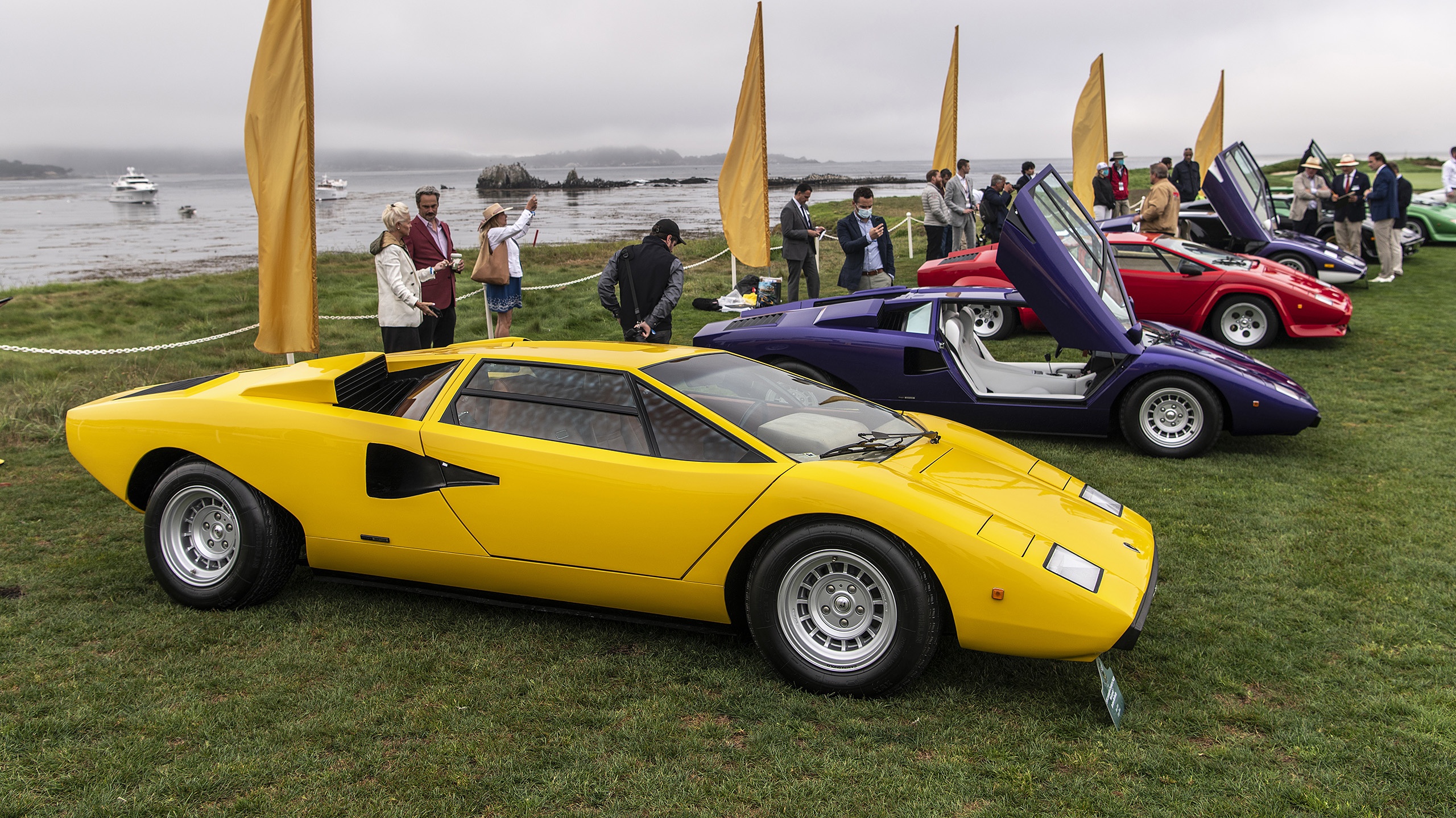Monterey,  Monterey Car Week,  The Quail,  Pebble Beach Concours d'Elegance,  Pebble,  lamborghini,  ferrari,  mercedes-benz,  mercedes,  maserati,  amg gt,  mercedes-amg gt,  bugatti,  divo,  bugatti type 57,  maserati,  rolls-royce,  bentley,  alfa romeo,  audi,  porsche,  porsche 917,  ferrari 250 gto,  bugatti type 57 sc atlantic,  type 57 sc atlantic,  lamborghini countach,  countach,  koenigsegg,  ford,  ford gt,  hennessey,  hennessey venom f5,  gemera,  regera,  jesko,  jesko absolut,  mclaren,  rimac,  Pebble Beach anh 8