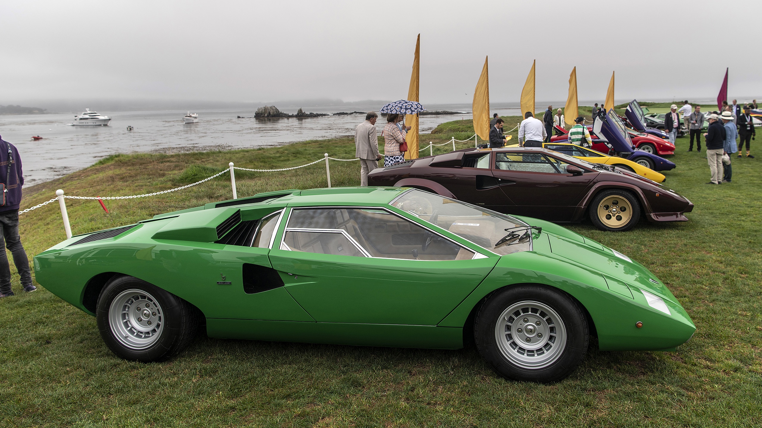 Monterey,  Monterey Car Week,  The Quail,  Pebble Beach Concours d'Elegance,  Pebble,  lamborghini,  ferrari,  mercedes-benz,  mercedes,  maserati,  amg gt,  mercedes-amg gt,  bugatti,  divo,  bugatti type 57,  maserati,  rolls-royce,  bentley,  alfa romeo,  audi,  porsche,  porsche 917,  ferrari 250 gto,  bugatti type 57 sc atlantic,  type 57 sc atlantic,  lamborghini countach,  countach,  koenigsegg,  ford,  ford gt,  hennessey,  hennessey venom f5,  gemera,  regera,  jesko,  jesko absolut,  mclaren,  rimac,  Pebble Beach anh 9